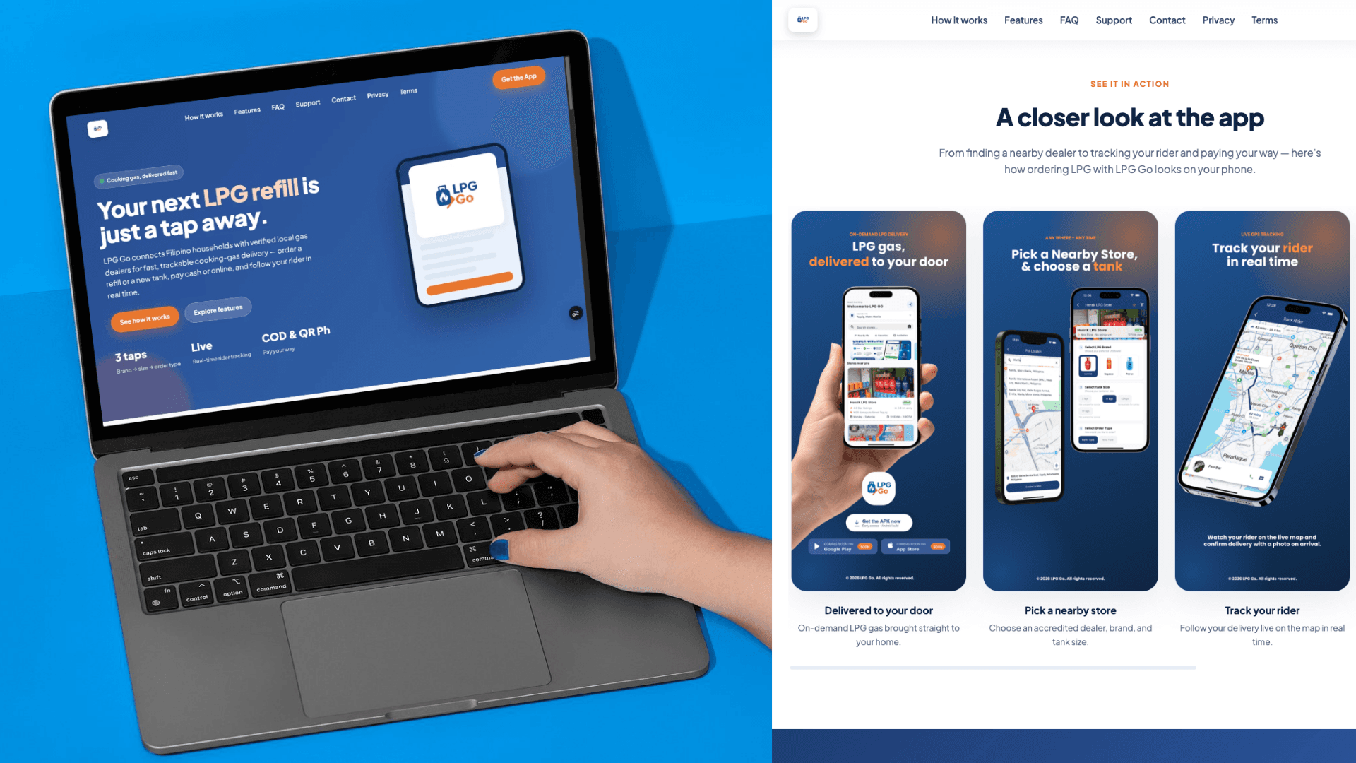 LPG Go Official Web Page