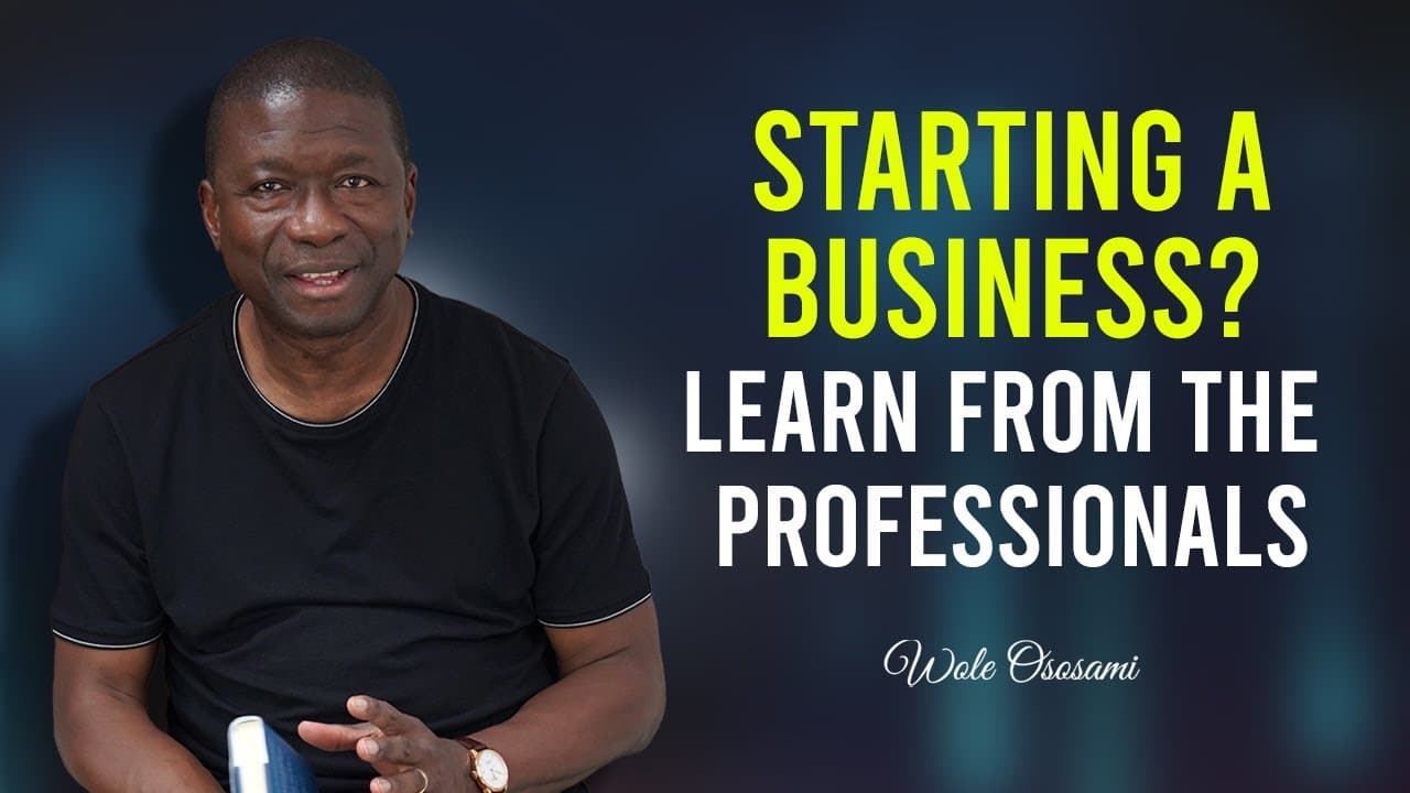 Starting and Running your OWN business. The rollercoaster! - Wole_Talks