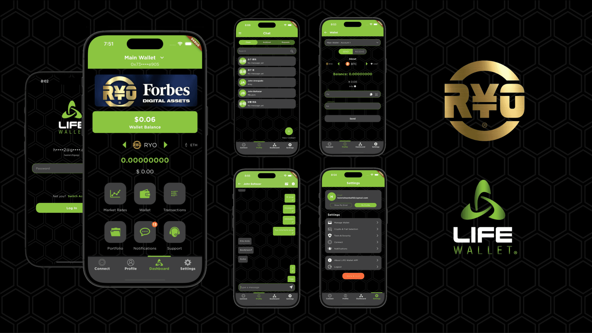 Crypto Life Wallet Mobile Application
