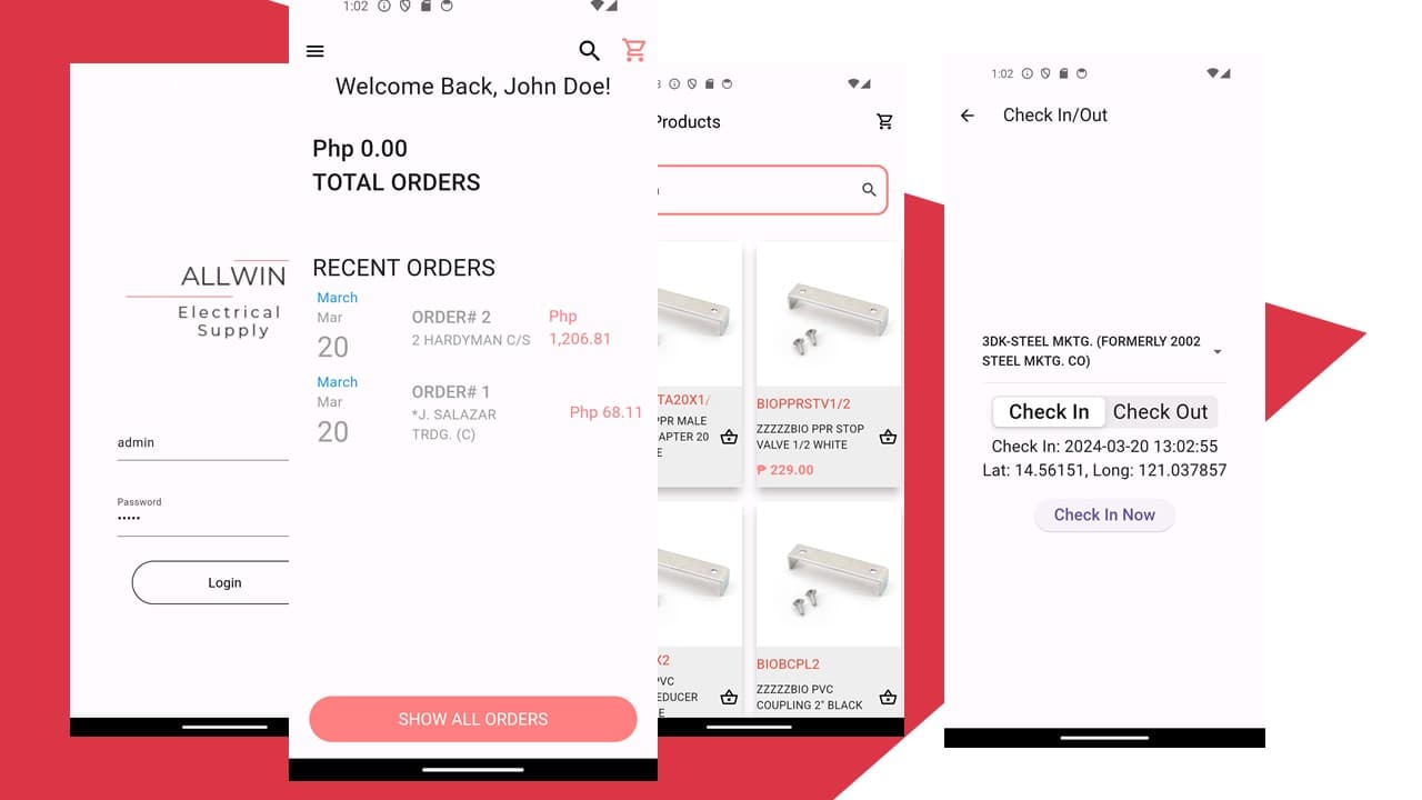 Allwin Mobile Sales and Accounting System