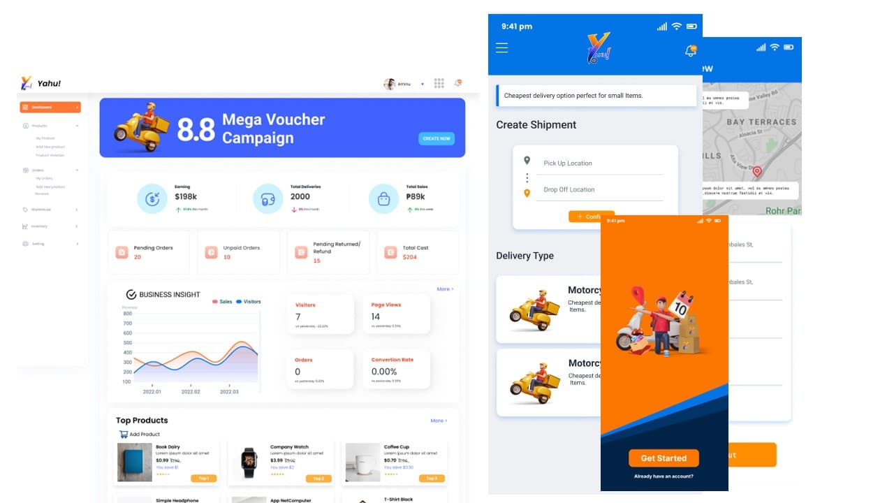 Yahu Delivery Application