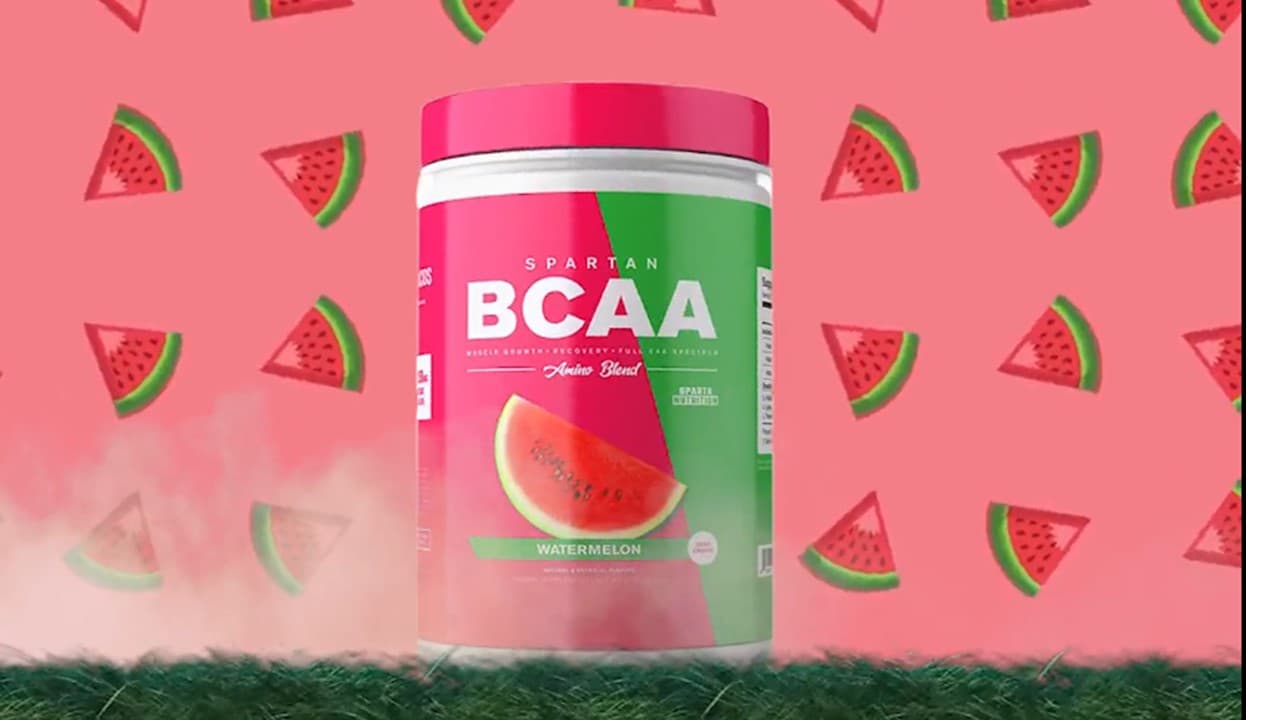 Fat Daddy BCAA Spartan watermelon Product Advertisement