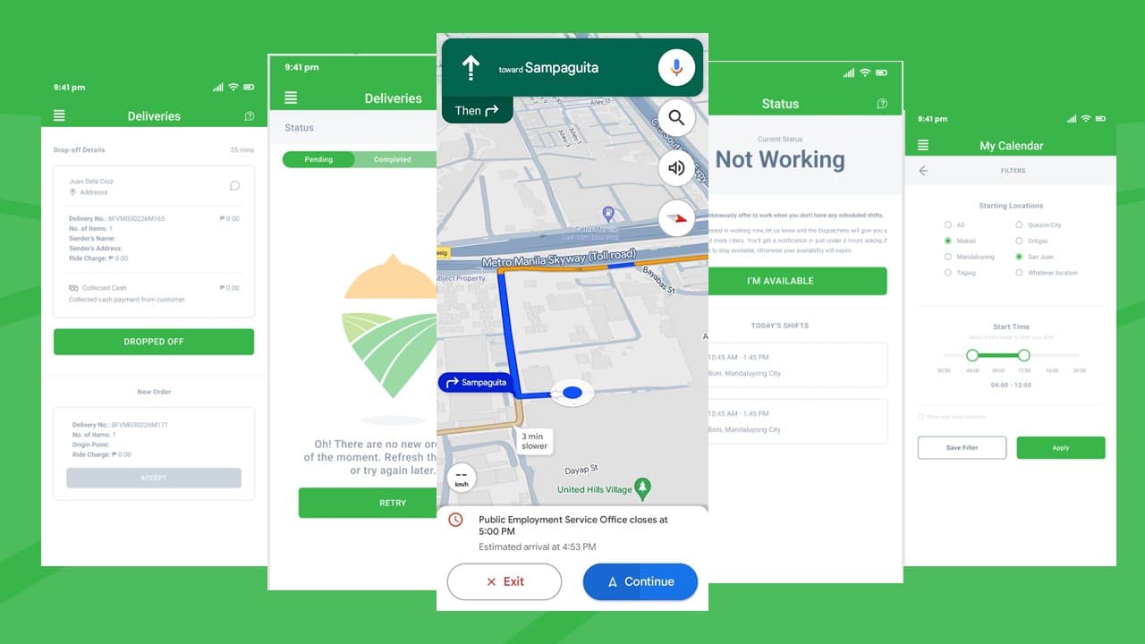 Promdifarm Rider Mobile Application